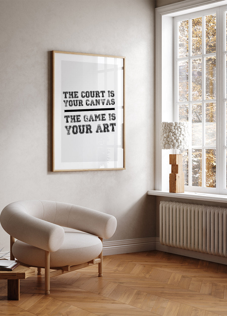 Das Spiel ist Ihr Kunstposter - Posterbox.no