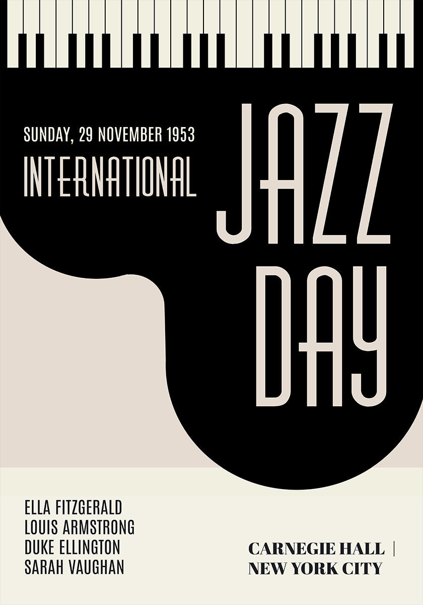 Poster „Jazzy Days“.
