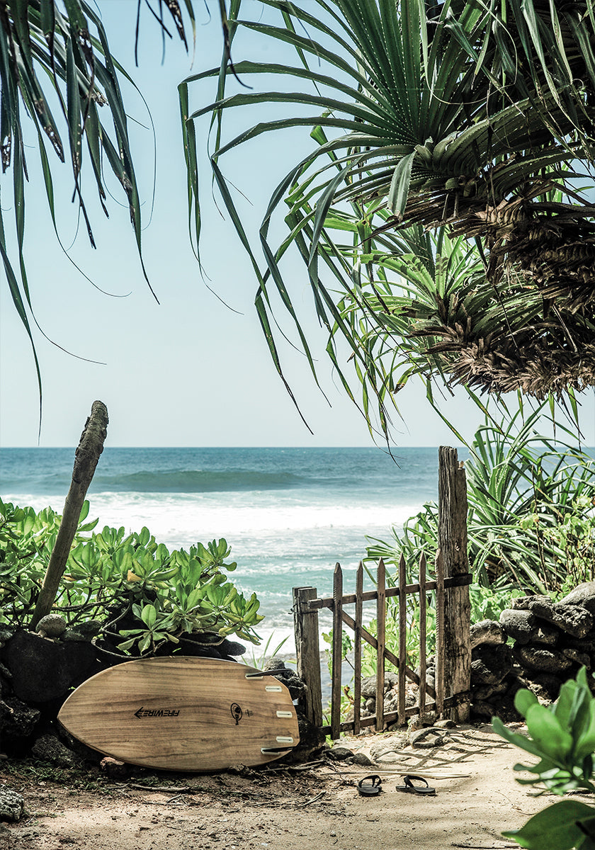 Poster zur Küstenruhe