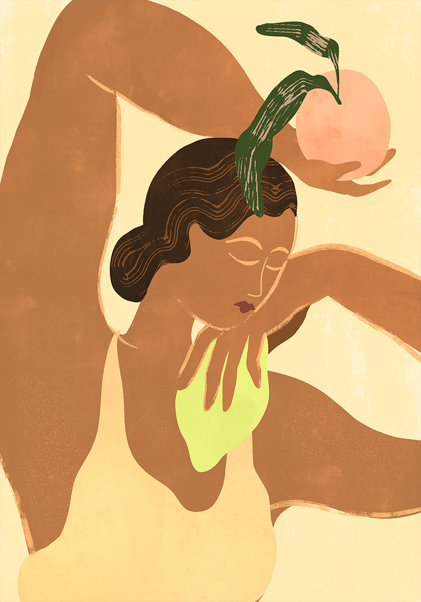 Zitronenapfel-Poster