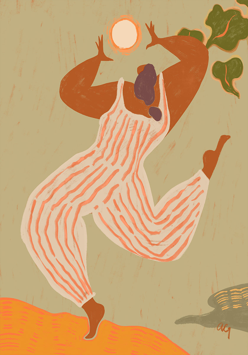 Greifen Sie nach der Sonne