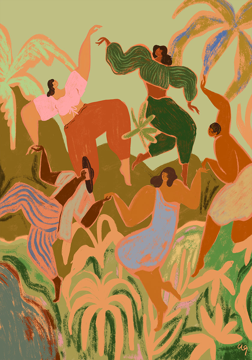 Frühlings-Frolic-Poster