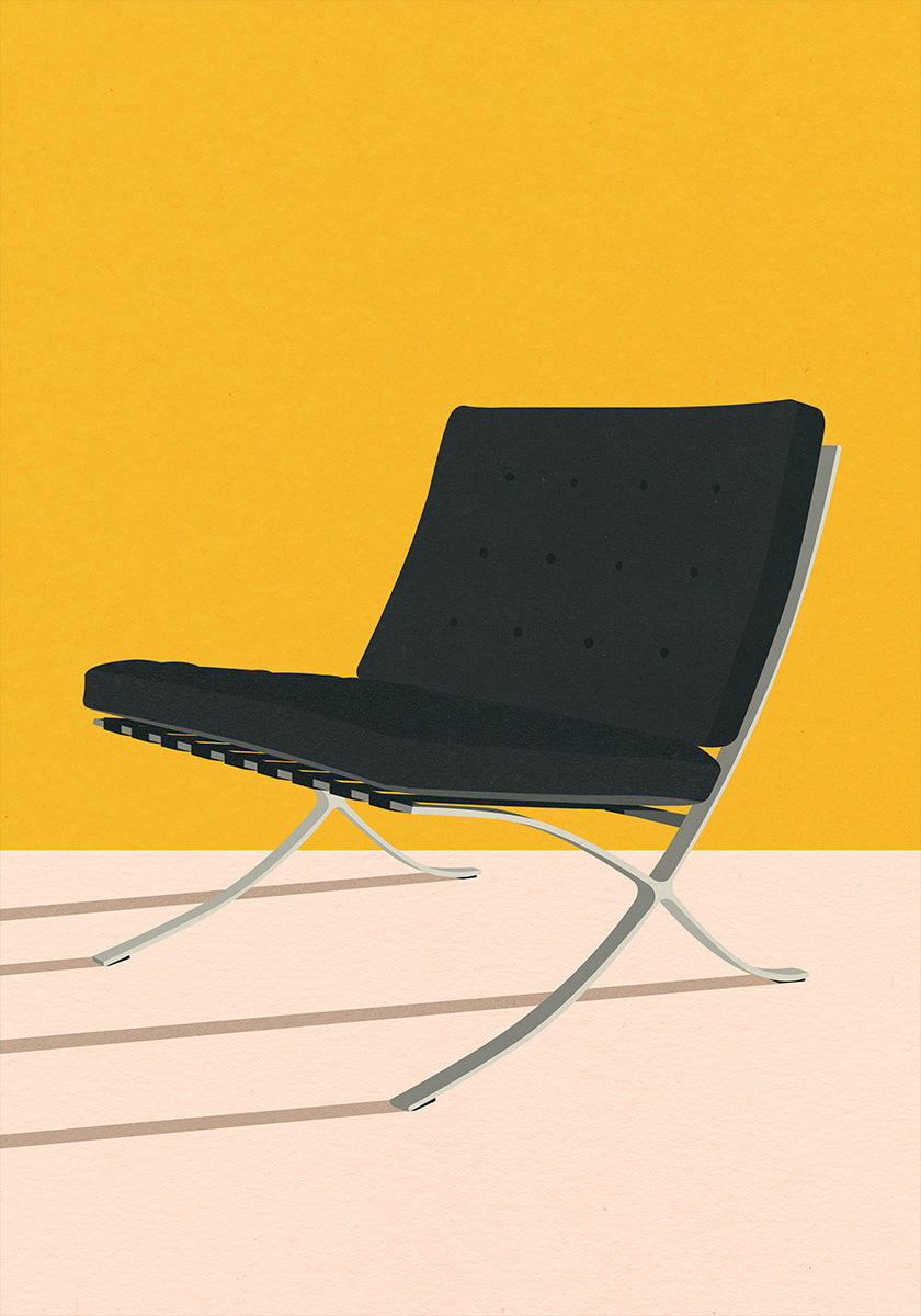 Barcelona Stuhl von Mies Van Der Rohe