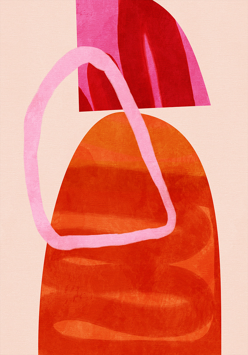 Gemalte Linien, Kopierplakat