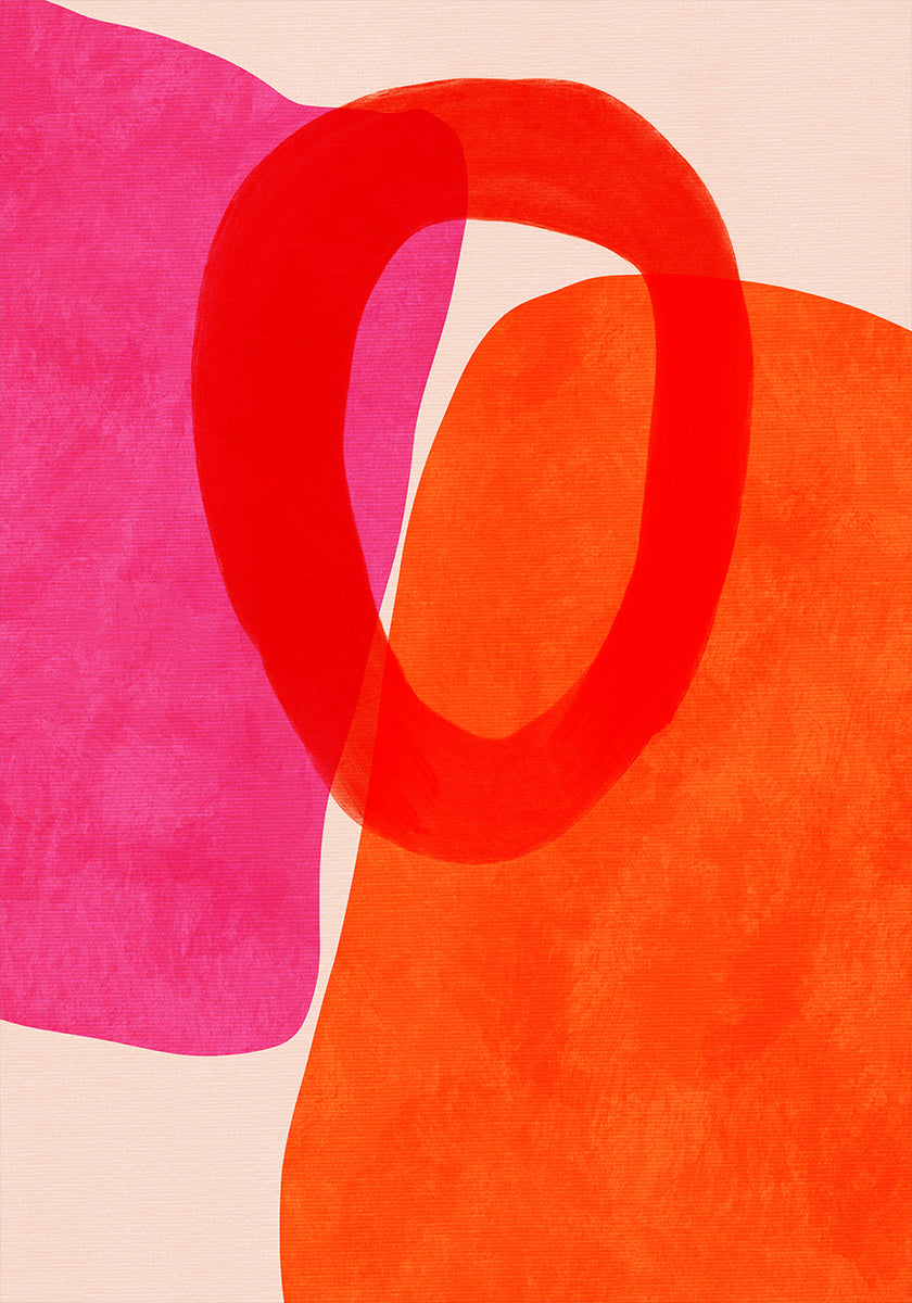 Painted Lines 5 Kopierplakat