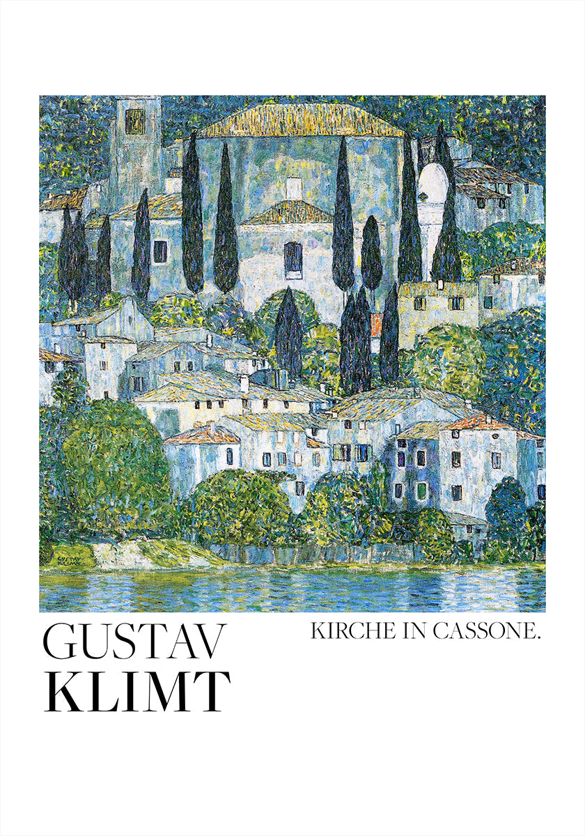 Kirche in Cassone (1913) Poster