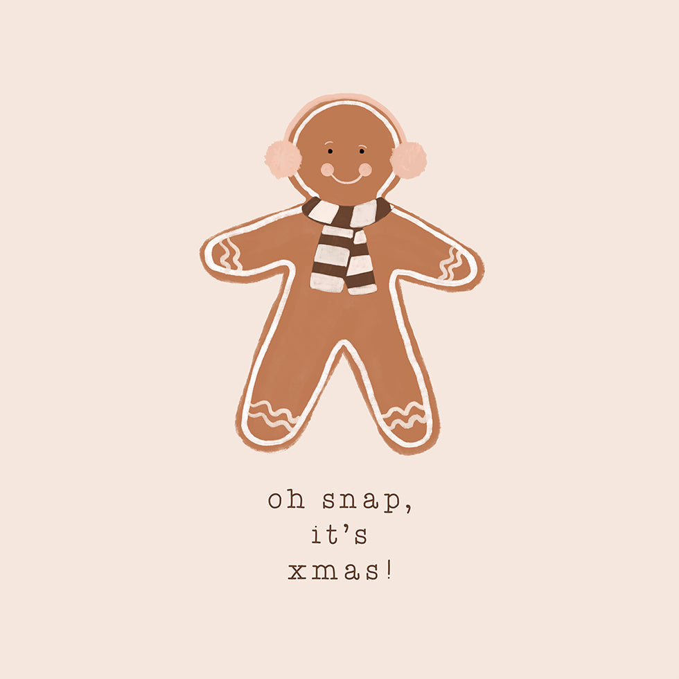 Oh Snap, es ist Weihnachtsplakat