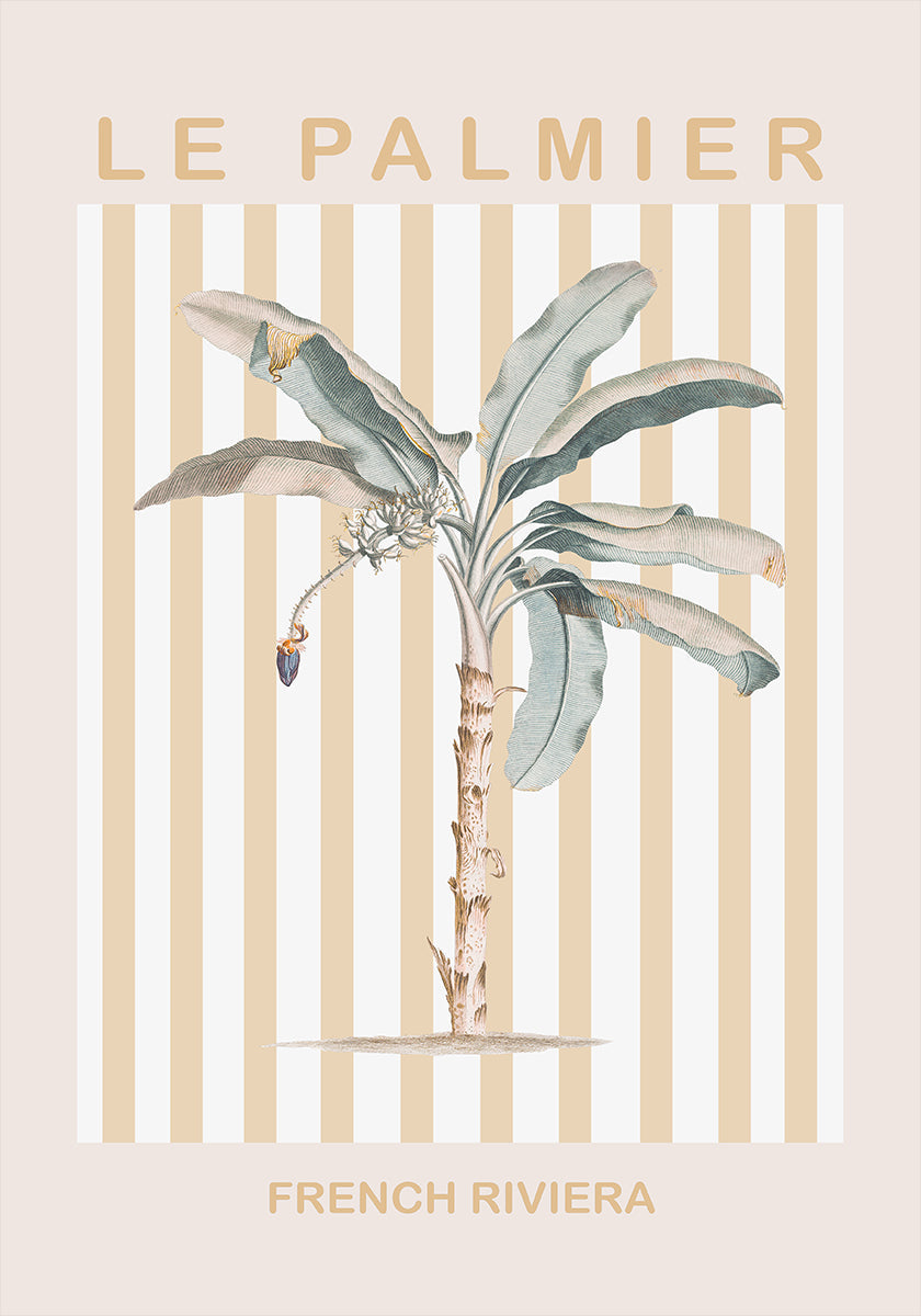 Riviera-Pflaumenbaum-Poster