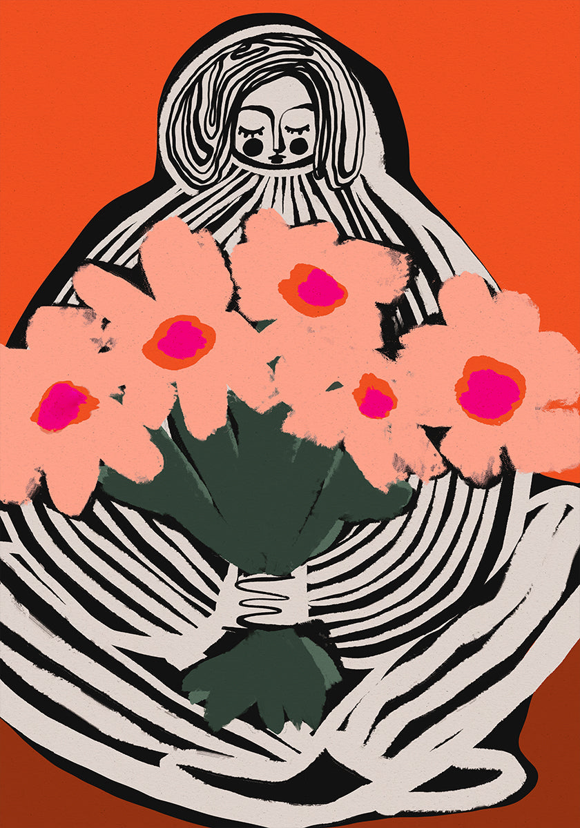 Mein schönes Blumenplakat