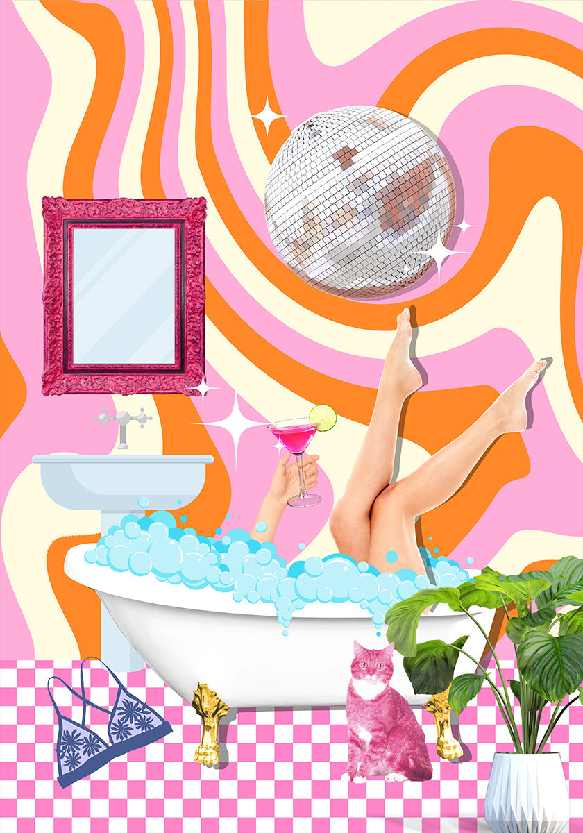 Grooviges Badewannenglück