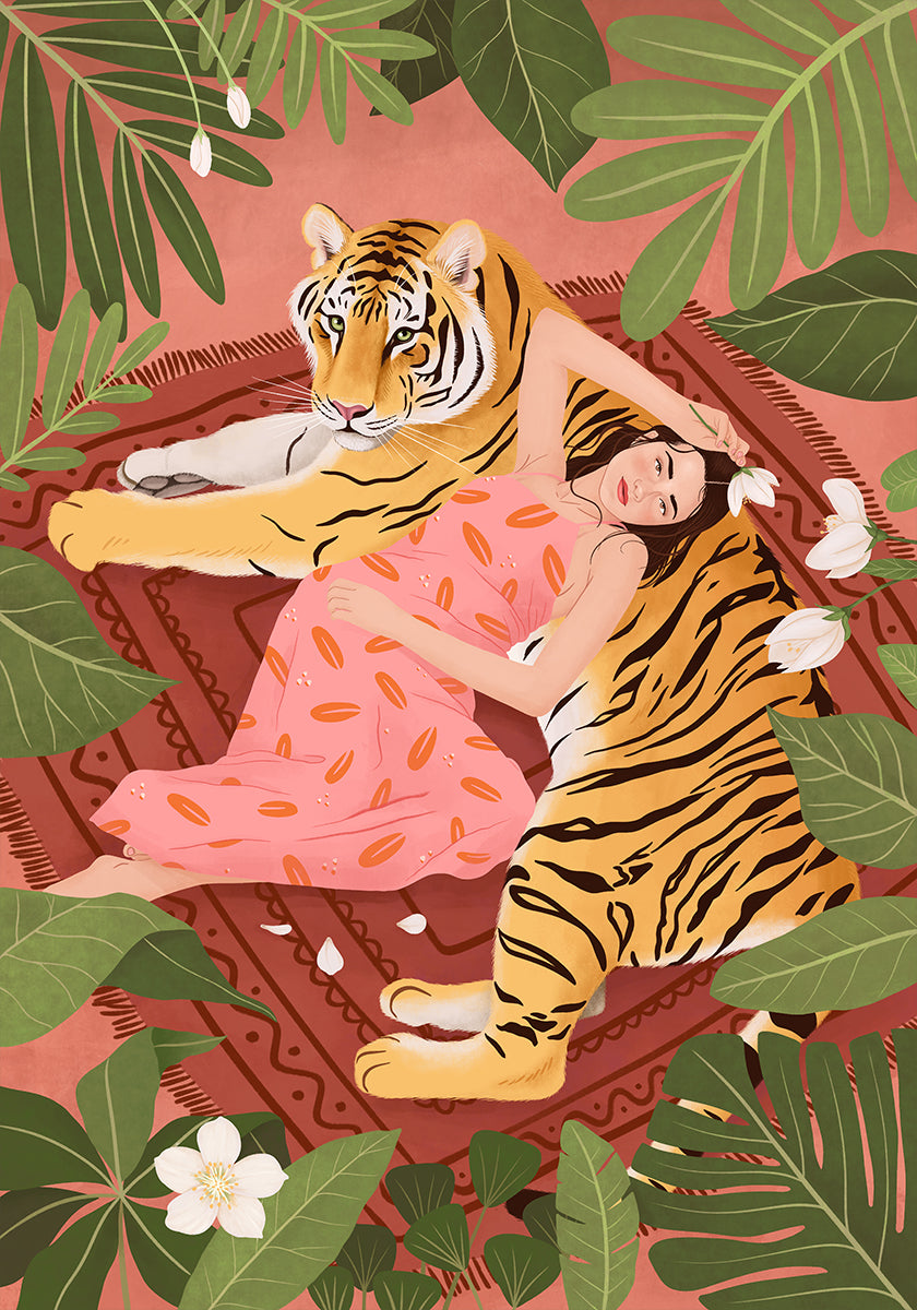 Poster zum Thema „Lazy Afternoon“.