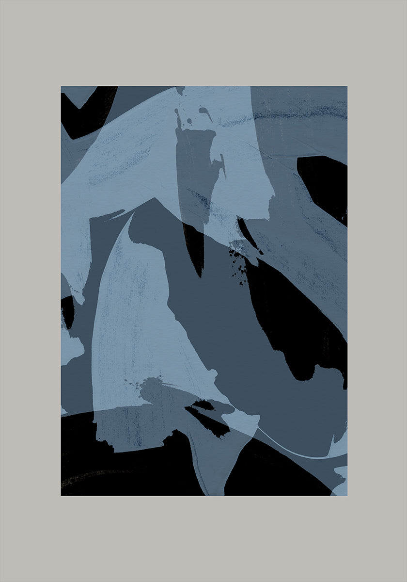 Abstrakte Pinselstriche 60Y