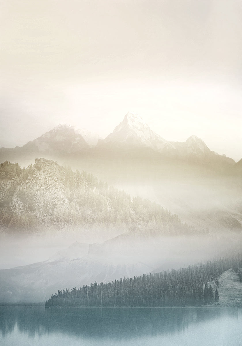 Poster „Vanilla Landscape III“.