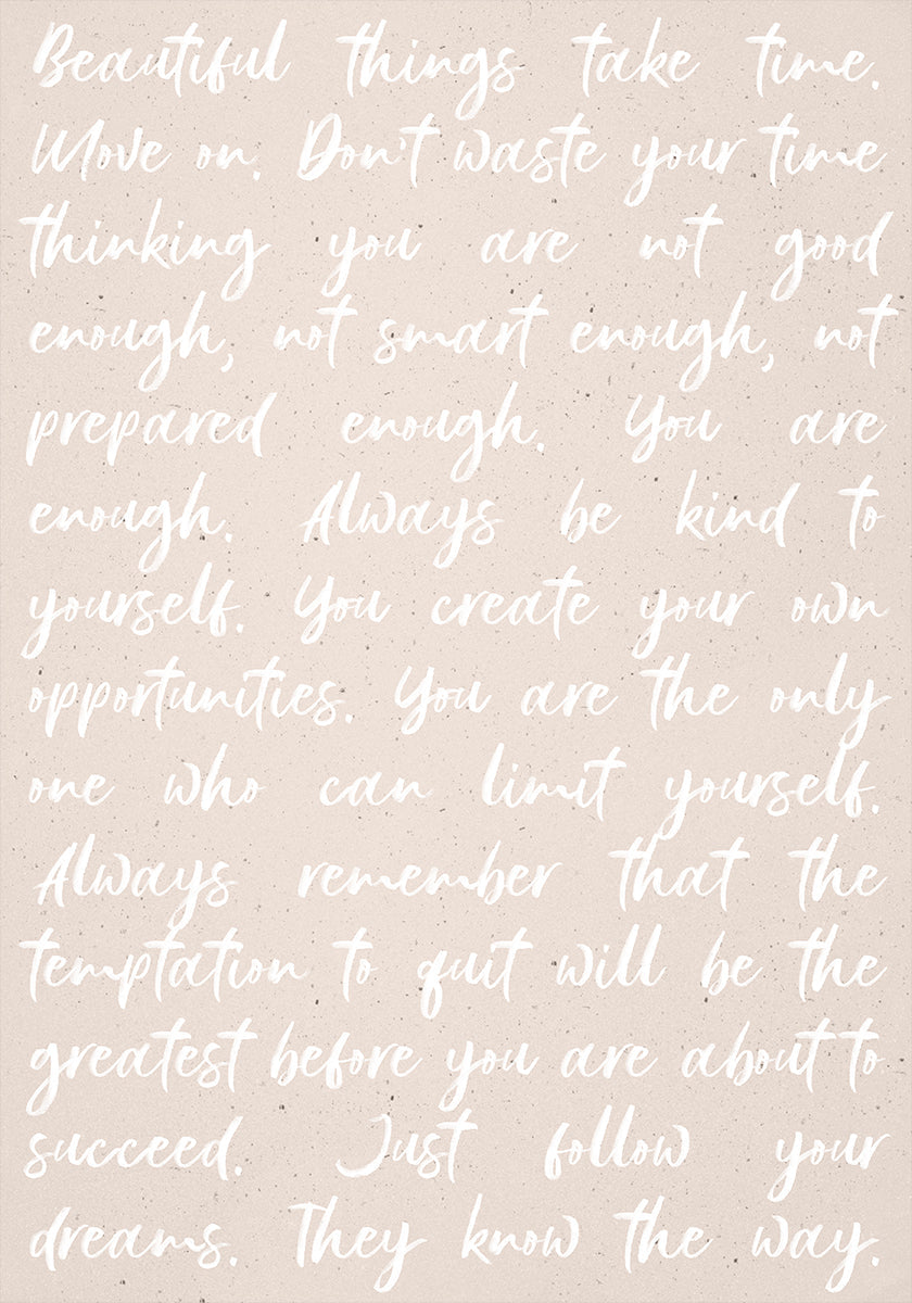 Poster mit motivierenden Zitaten