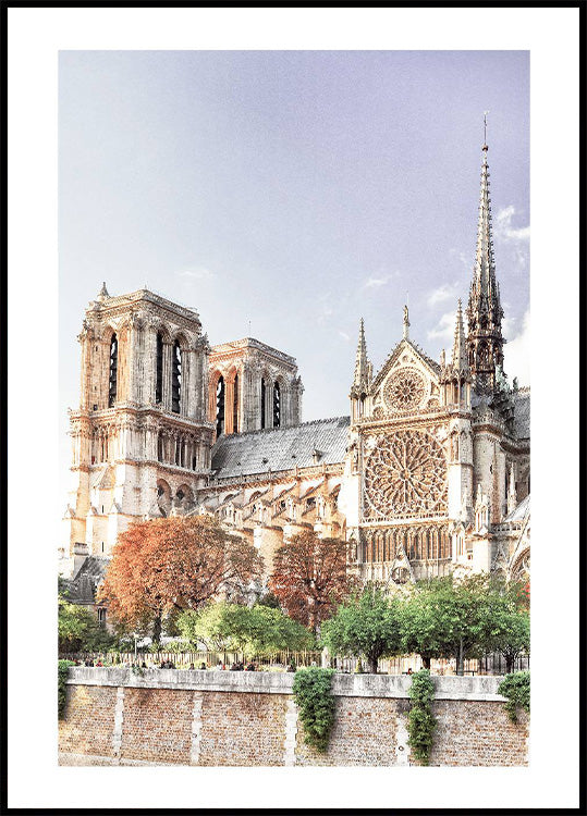 Notre-Dame-Seitenplakat - Posterbox.no