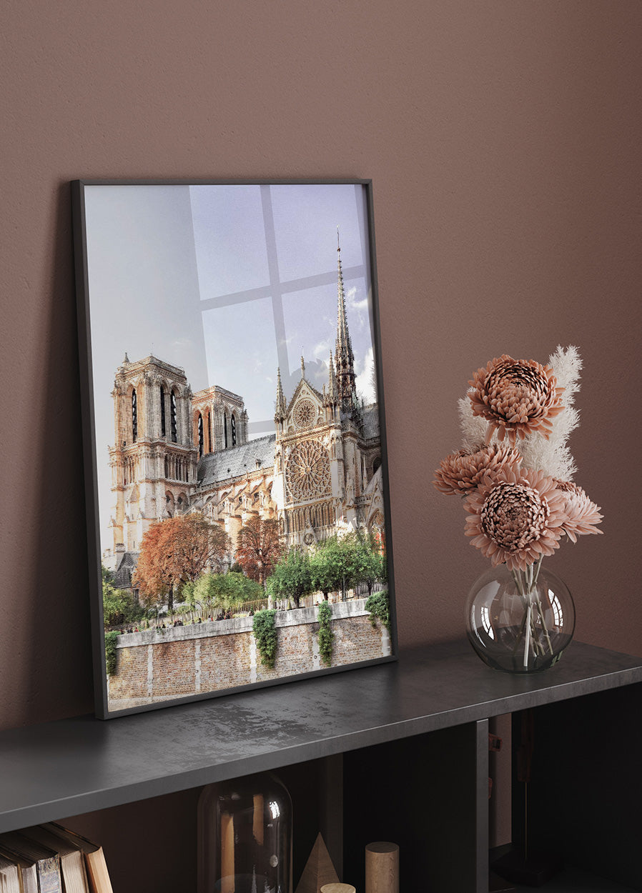 Notre-Dame-Seitenplakat - Posterbox.no