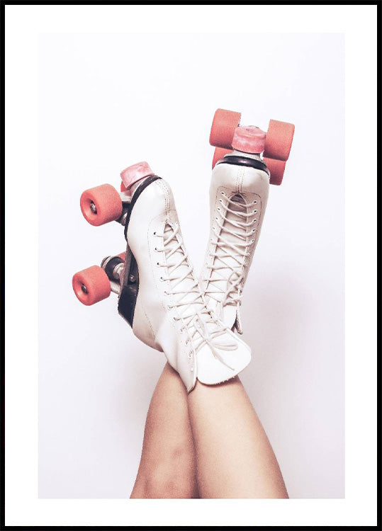 Roller Skates For Life Poster - Posterbox.no