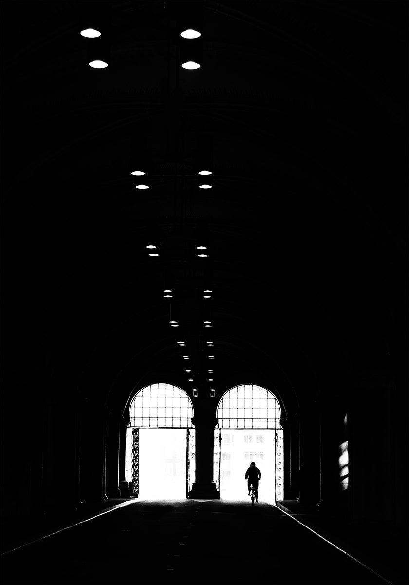 Fahrrad in Amsterdam Poster