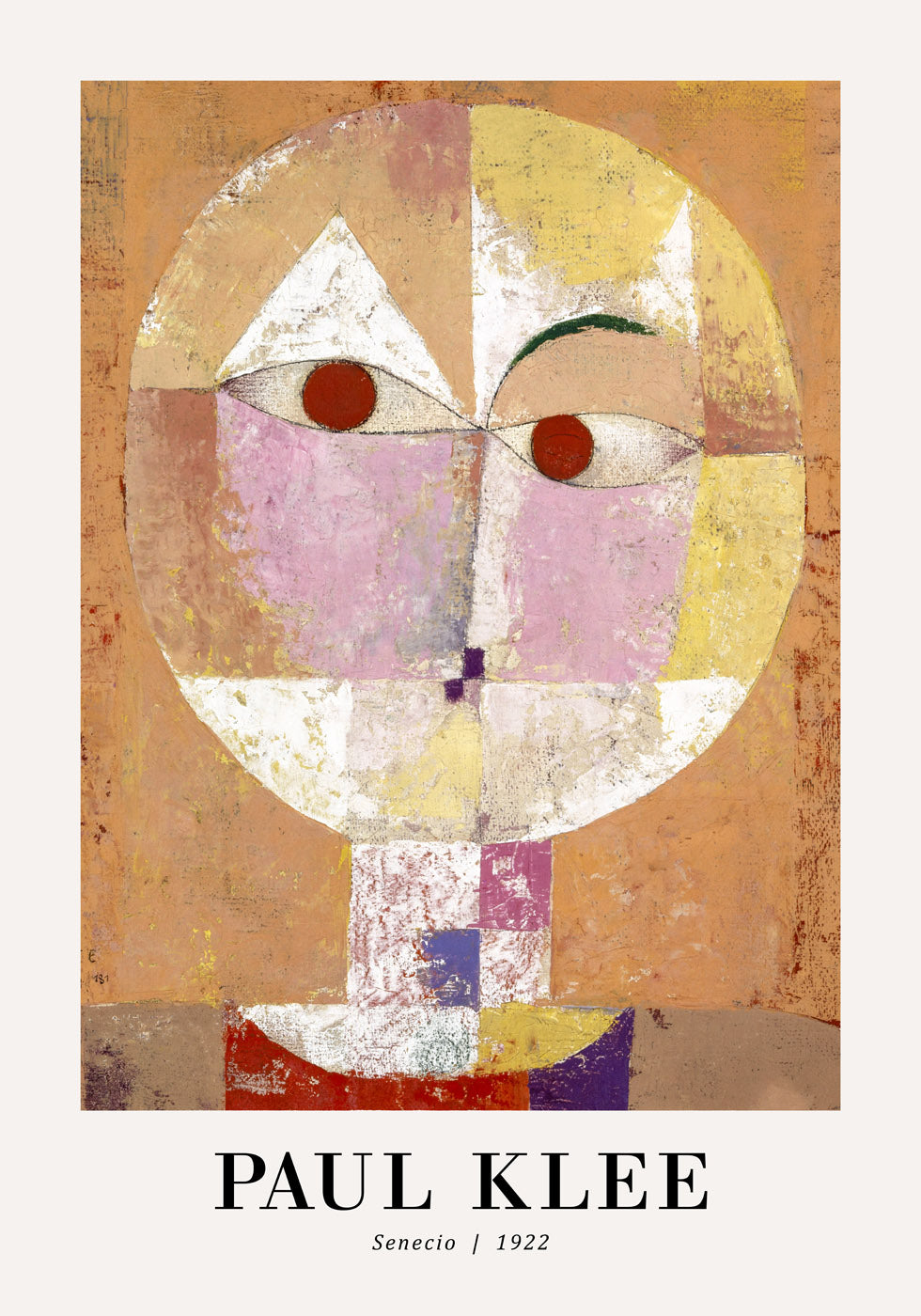 Senecio 1922 von Paul Klee Poster - Posterbox.no