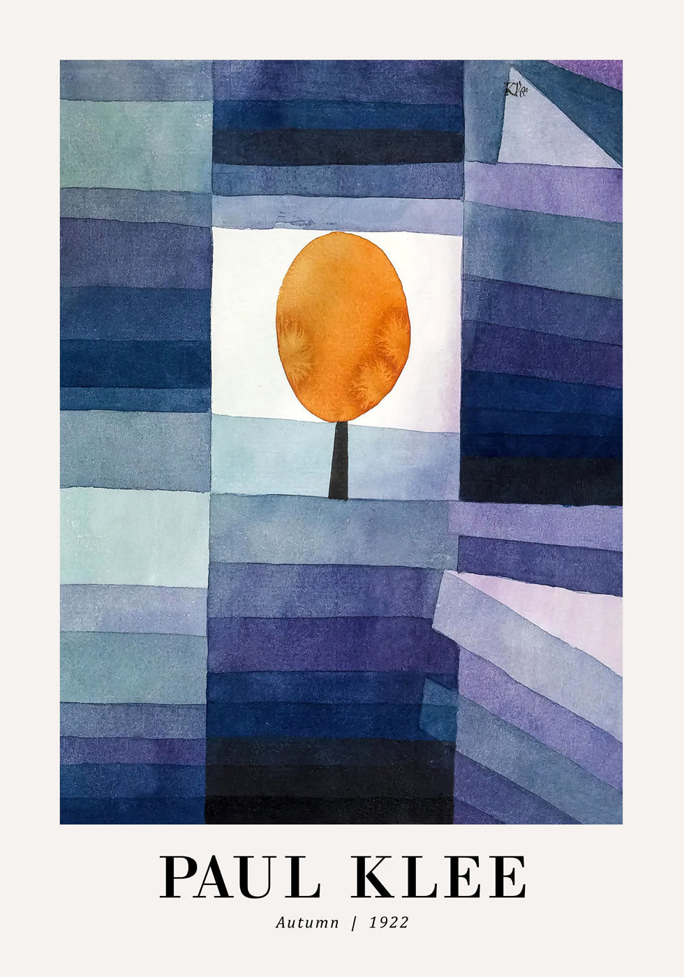 Herbst 1922 von Paul Klee Poster - Posterbox.no