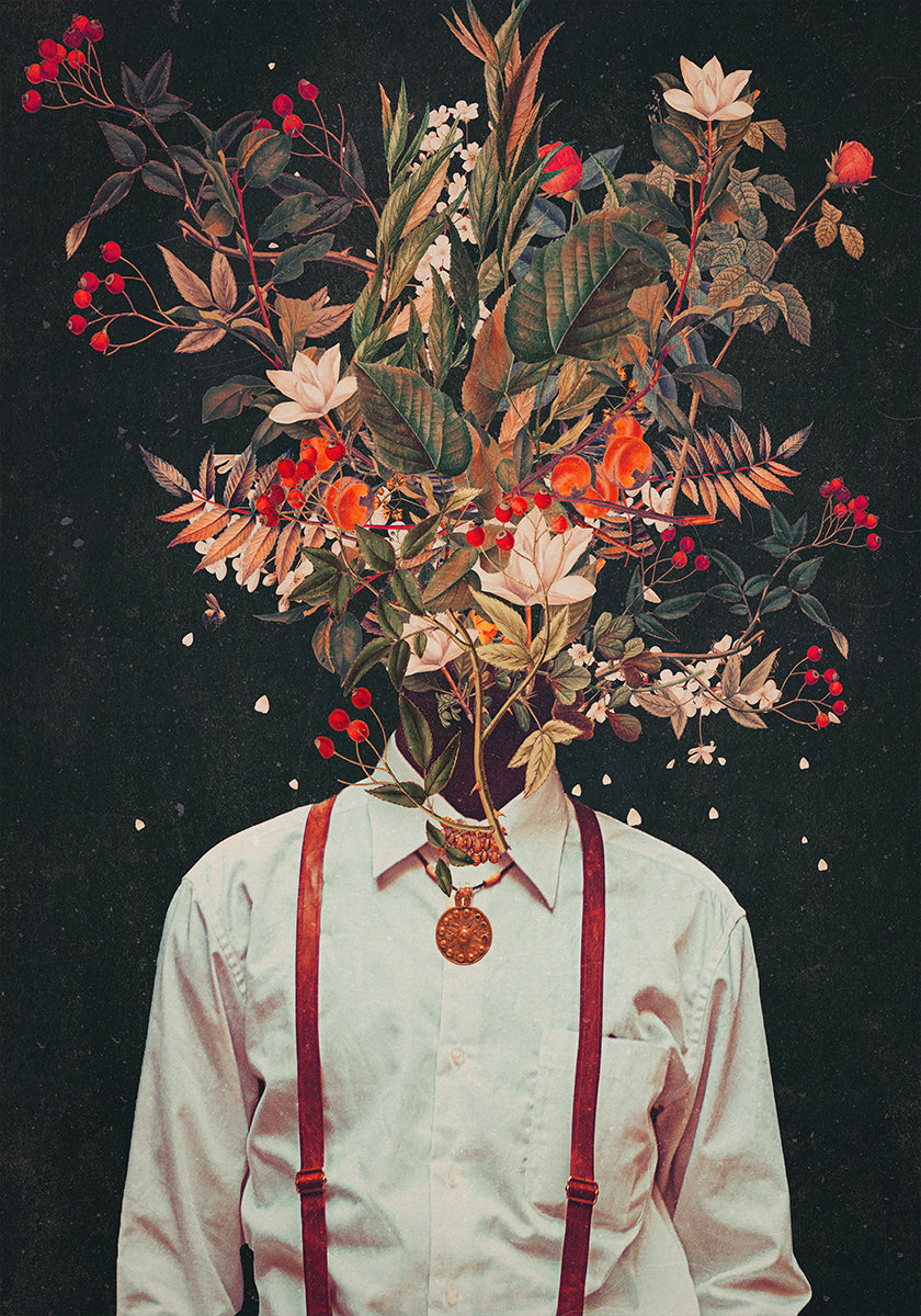 Laub von Frank Moth Poster