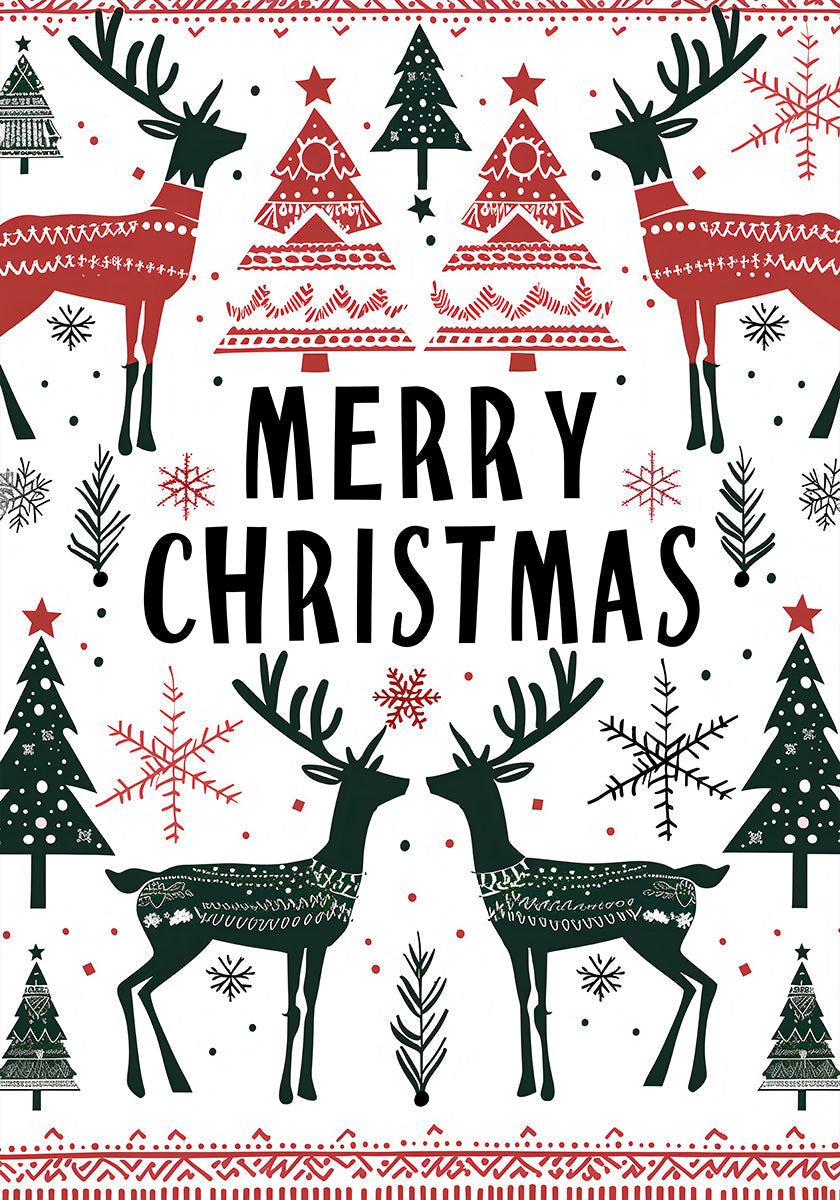 Frohe Weihnachten Nr. 2 Poster