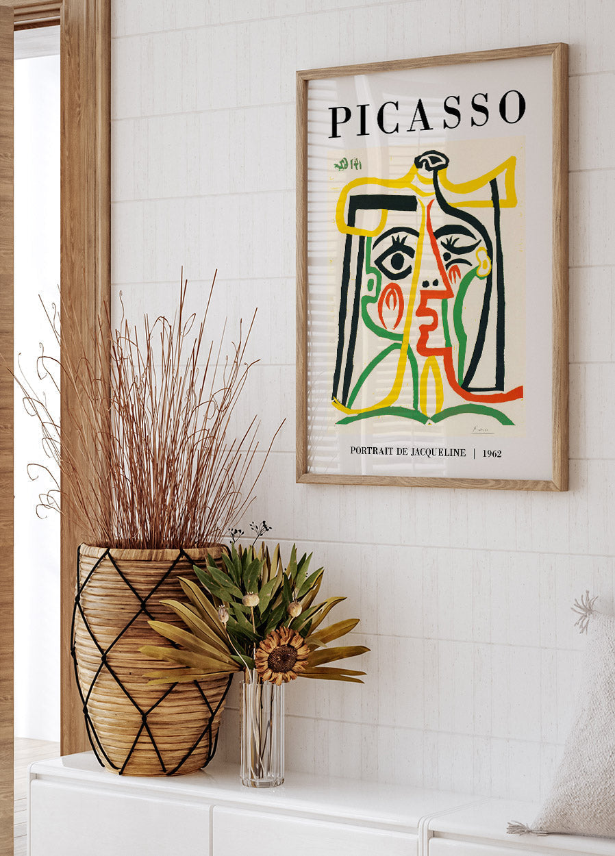 Pablo Picasso - El Rostro Poster - Posterbox.no