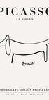 Pablo Picasso – Le Chien Poster – Posterbox.no