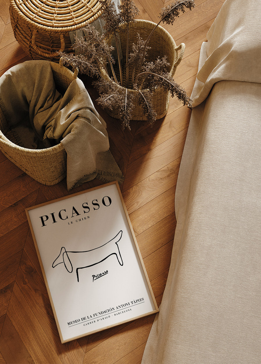 Pablo Picasso – Le Chien Poster – Posterbox.no