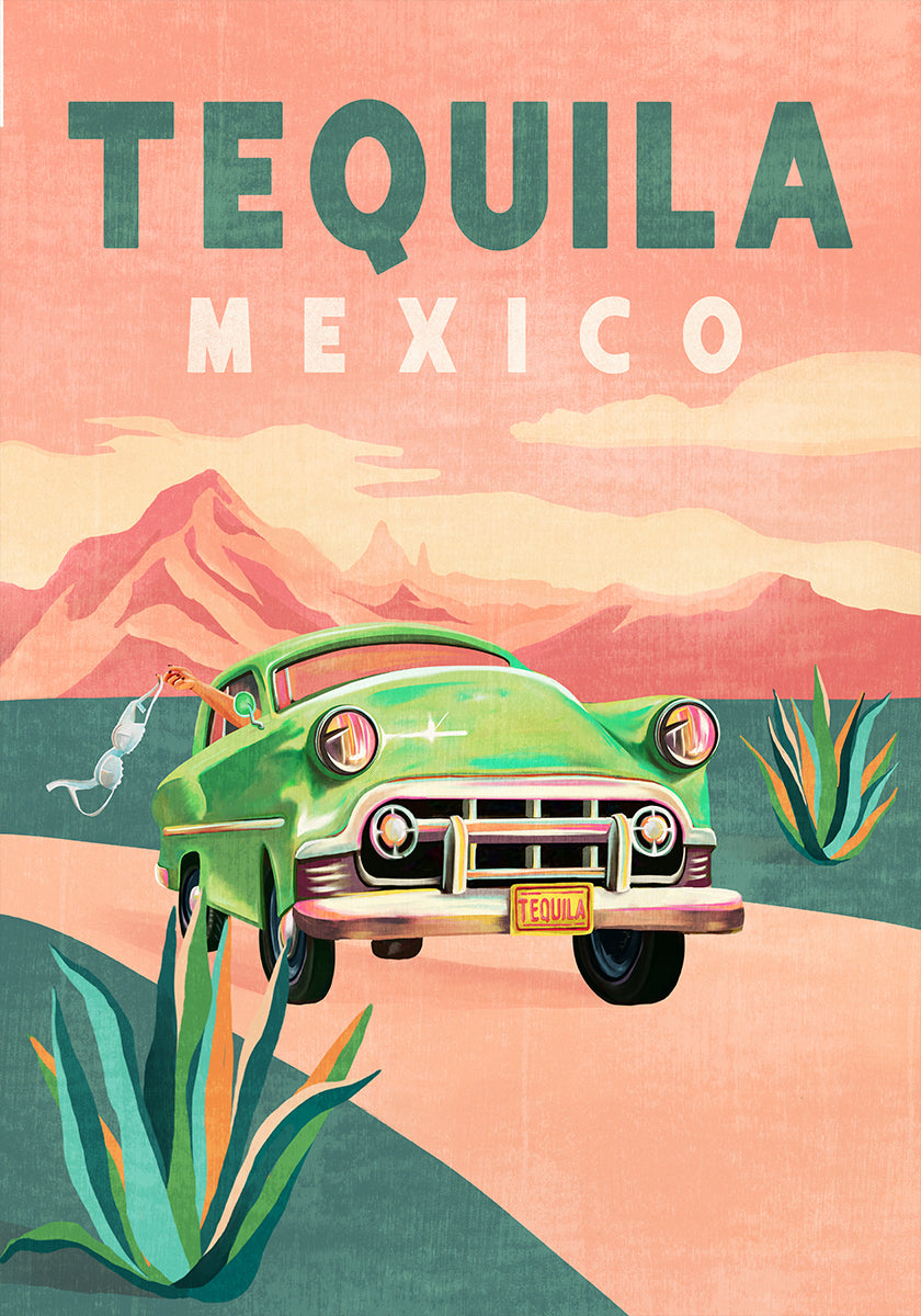Tequila Mexiko Poster
