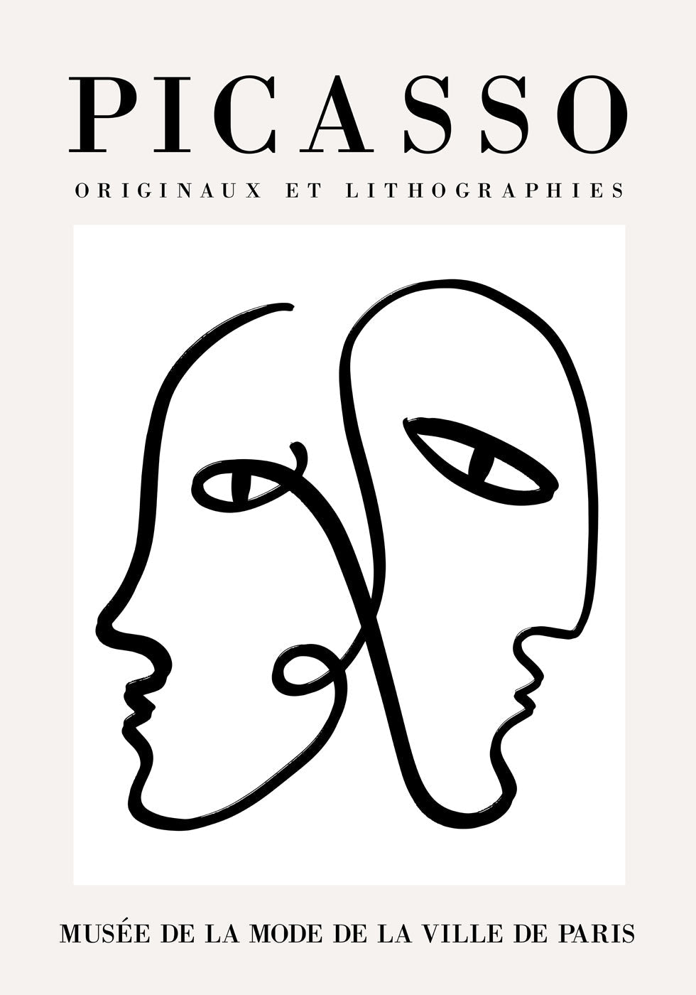 Pablo Picasso - Lithografie-Poster - Posterbox.no