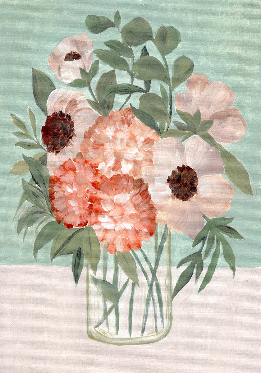 Gartenschönheiten-Poster