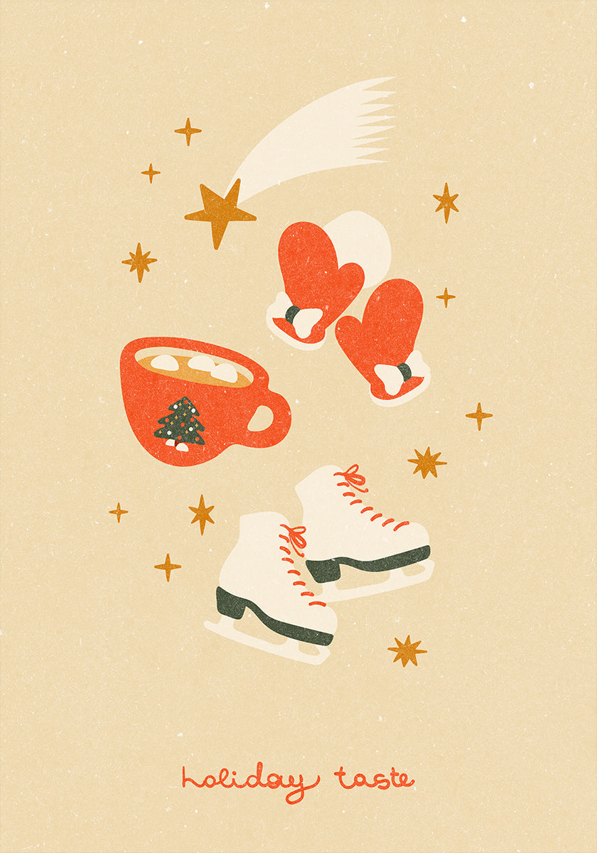 Urlaubsgeschmack-Poster