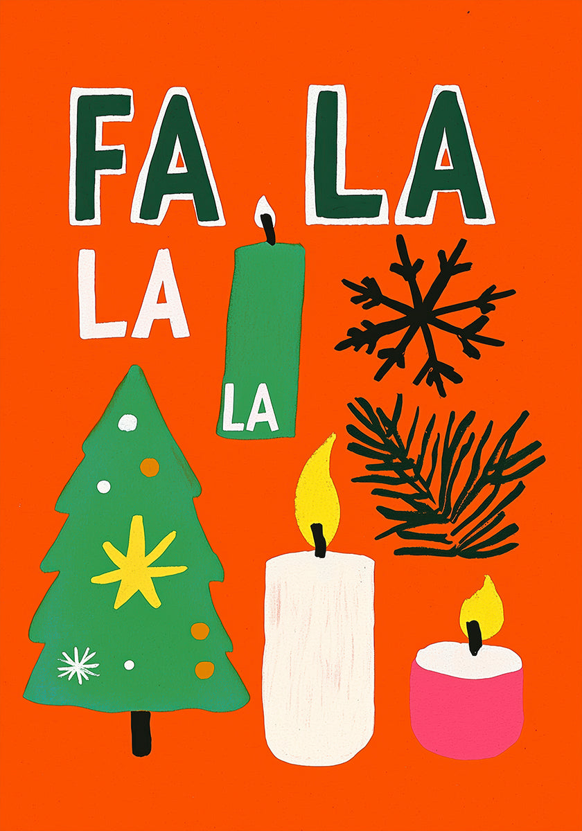 Festliches Cheer-Burst-Poster