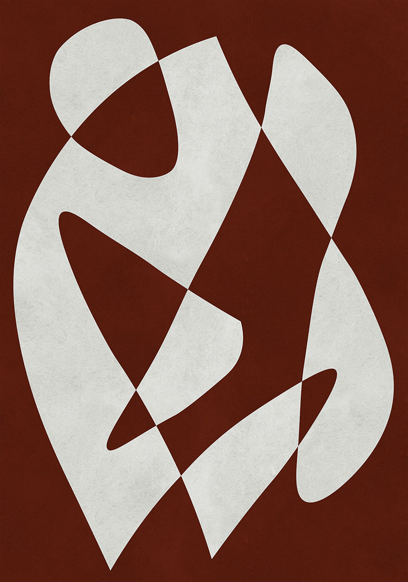 Geometrische moderne Formen 1 Poster