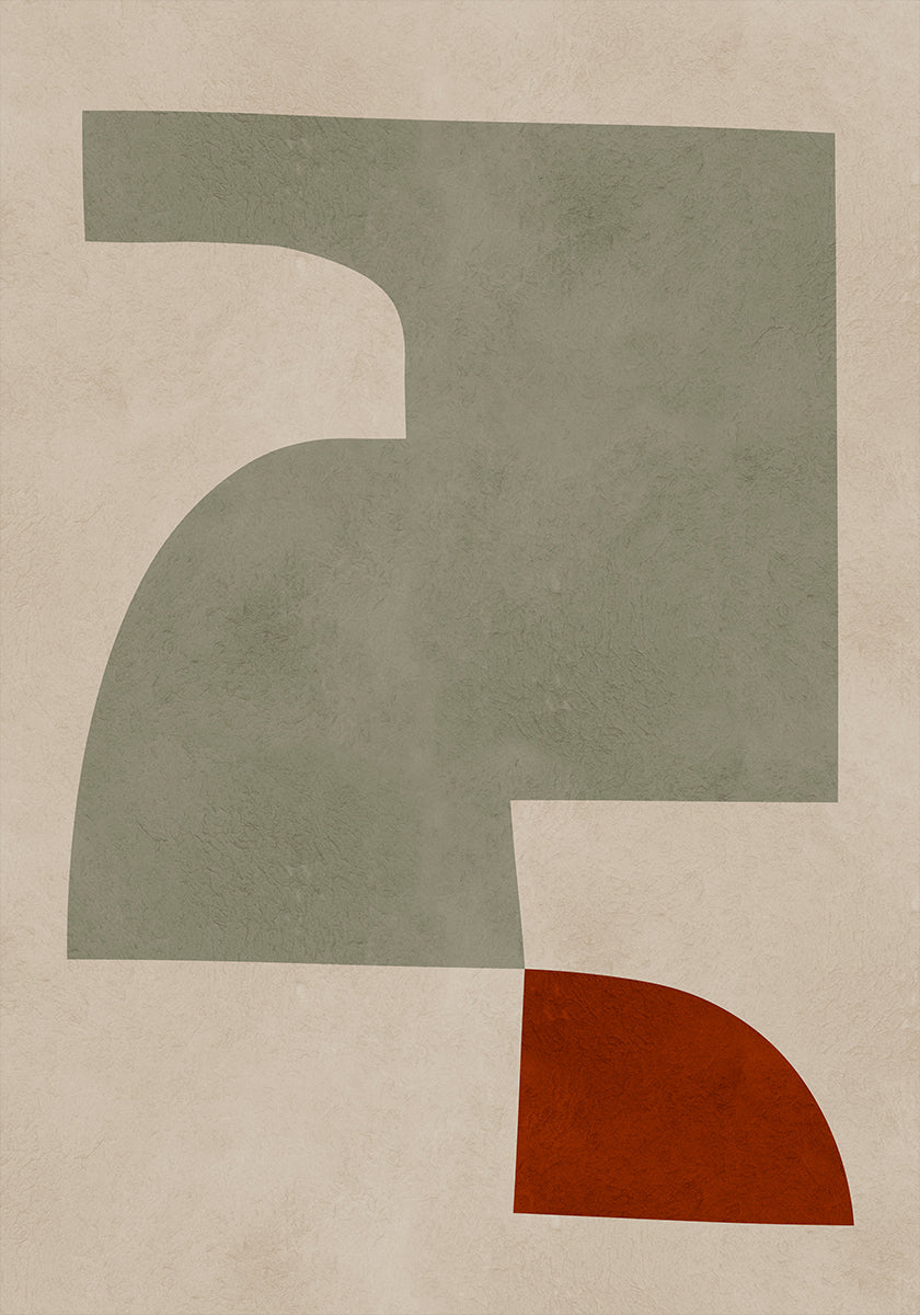 Ausdrucksstarke konzeptionelle Formen 3 Poster