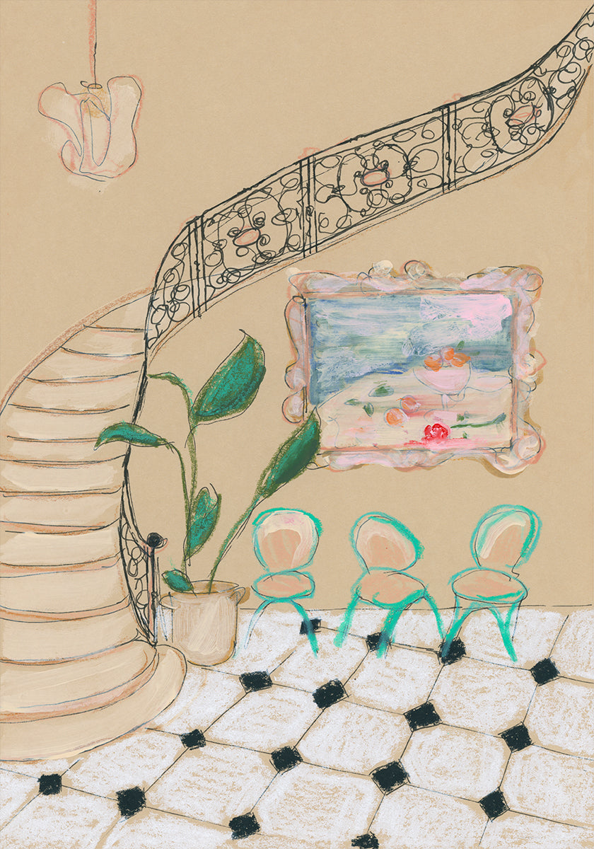 Museumstag in Paris Poster