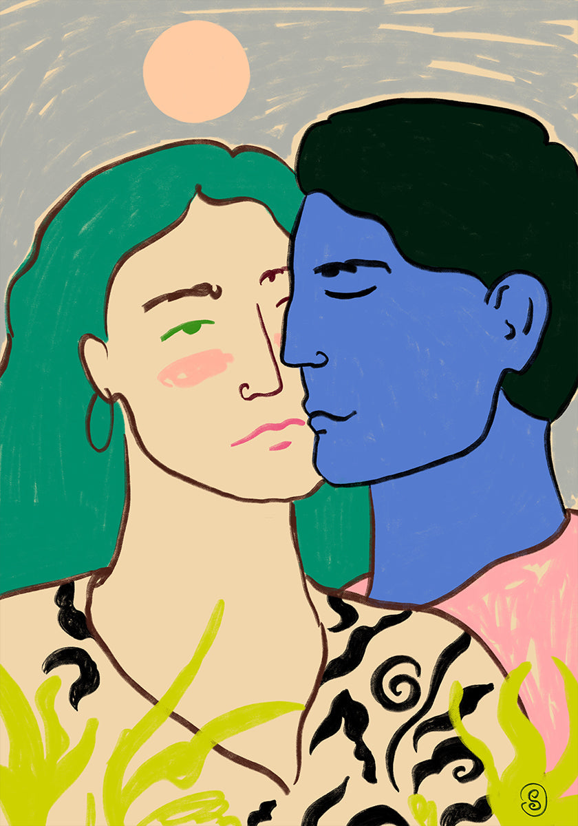 Liebhaber unter dem Mond