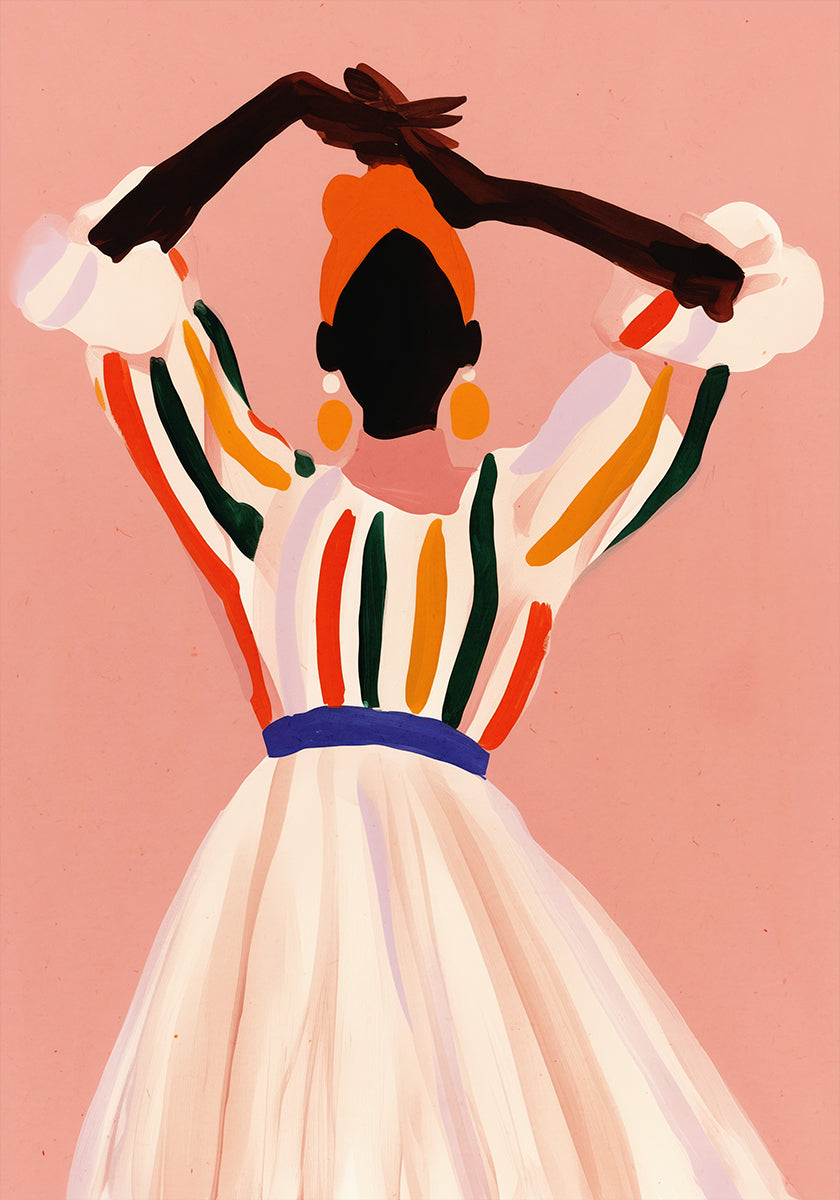 Lebendige Silhouette