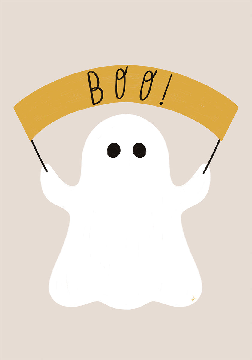 Ghost Boo Poster
