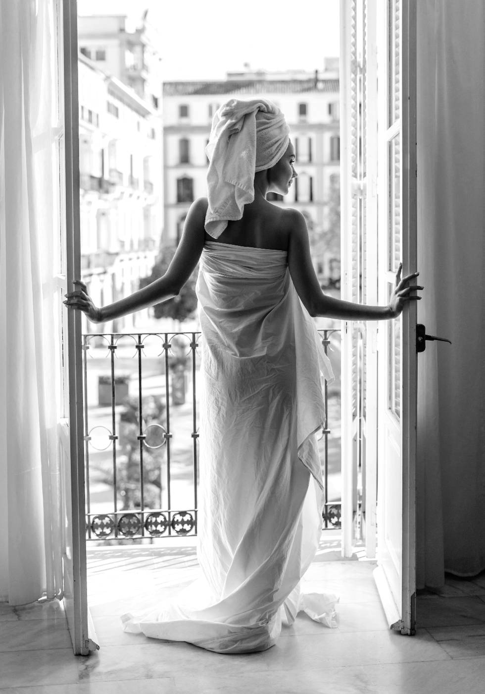 Poster „Morning Woman“ - Posterbox.no