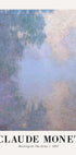 Morgen auf der Seine 1897 Poster von Claude Monet - Posterbox.no