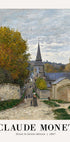 Straße in Sainte-Adresse 1867 Poster von Claude Monet - Posterbox.no