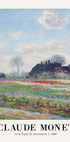 Tulpenfelder in Sassenheim 1886 Poster von Claude Monet - Posterbox.no