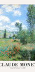 Ansicht von Vetheuil 1880 Poster von Claude Monet - Posterbox.no