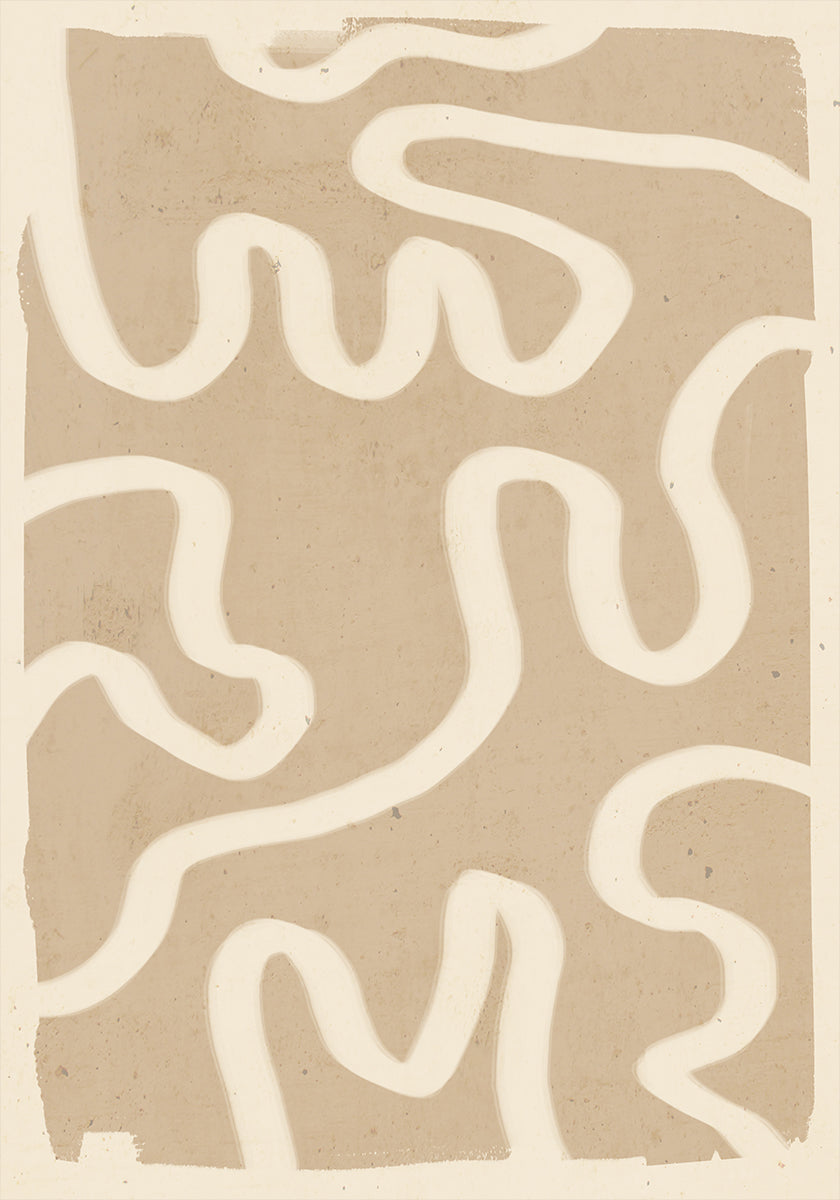 Abstraktes Minimal 65 Poster