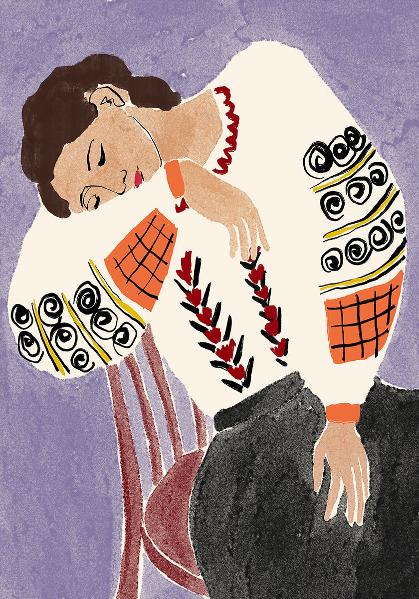 Die rumänische Bluse