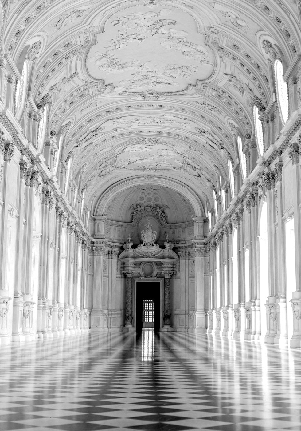 Une Salle Damier Poster - Posterbox.no