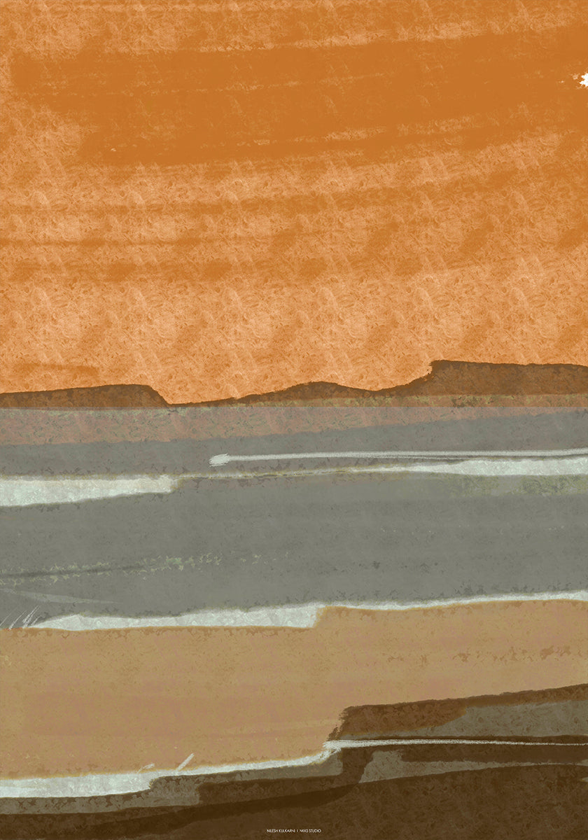 Ein ruhiges Herbstabendplakat