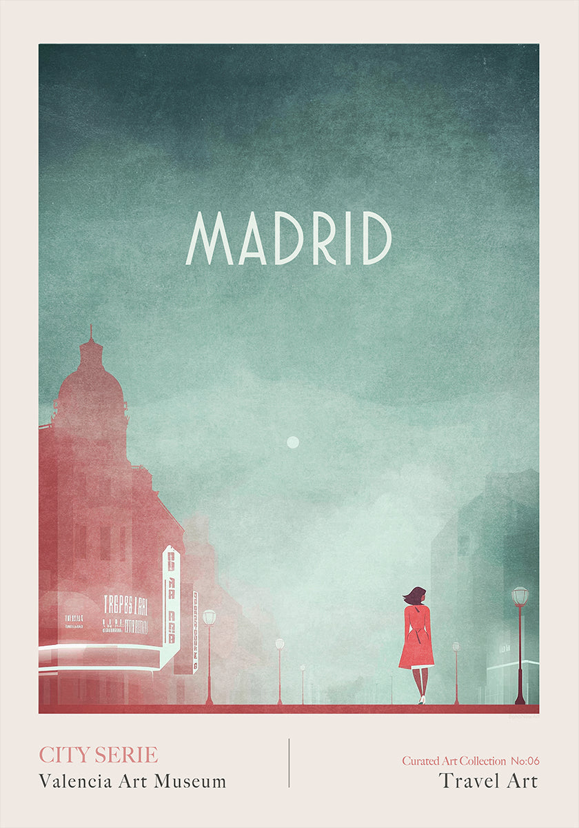 Madrid 1 – GRAN VIA Poster